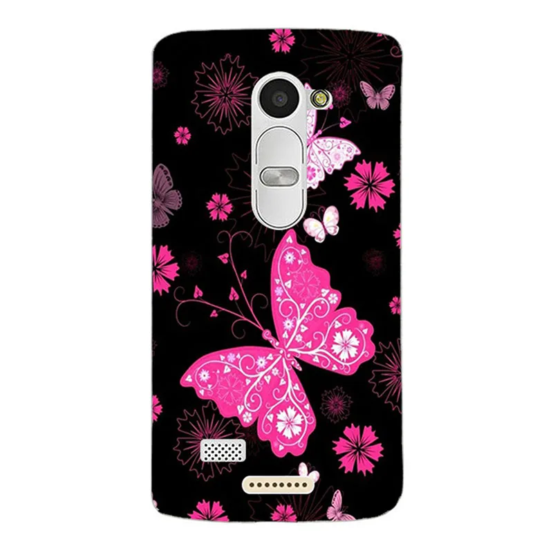 Женский чехол для LG Leon 4G LTE H324 H320 H340N C50 C40 мягкий силиконовый из ТПУ с цветами