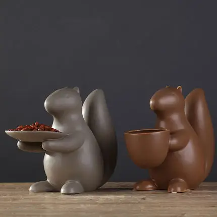 Минималистические художественные керамические украшения современные статуэтки