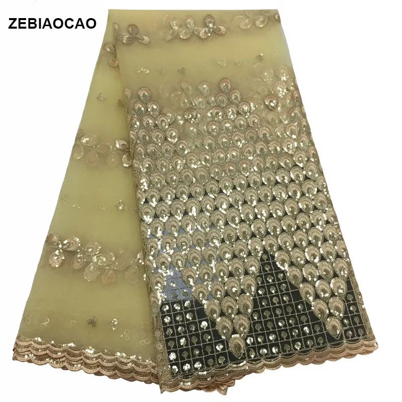 2019 Latest French Laces Fabrics High Quality Tulle African Fabric For Wedding Nigerian Lace Material free shipping | Дом и сад