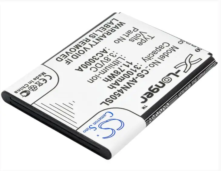 Аккумулятор Cameron Sino 3100 мАч для мобильного телефона ARCHOS 45 Neon AC3000A AC3000B аккумулятор