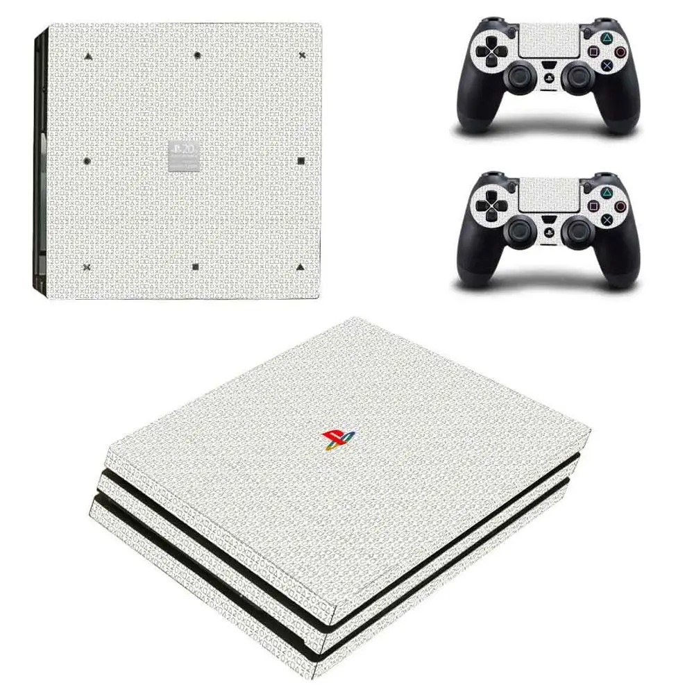 YSP4P-1310 PS4 Pro стикер s Vinilo Play станция 4 PS 4 Pro наклейка для кожи чехол для sony Playstation 4 Pro консоль и контроллер аксессуары - Цвет: YSP4P-1310