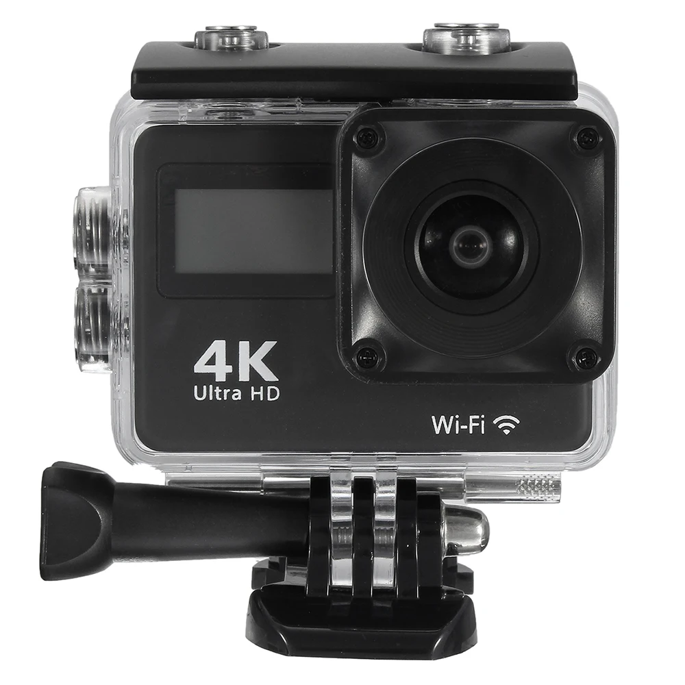 4K сенсорный экран экшн камера WiFi двойной Ультра HD 30 м Водонепроницаемая DV