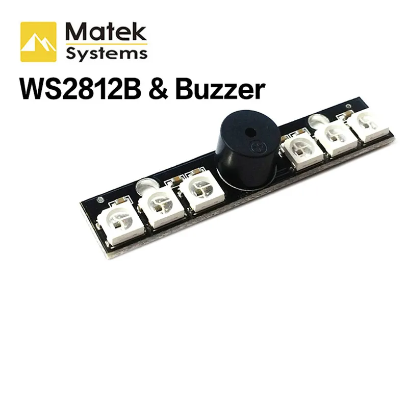 Matek WS2812B LED &amp 5В активный зуммер интегрированная пластина Naze32 Skyline32 доступна. |