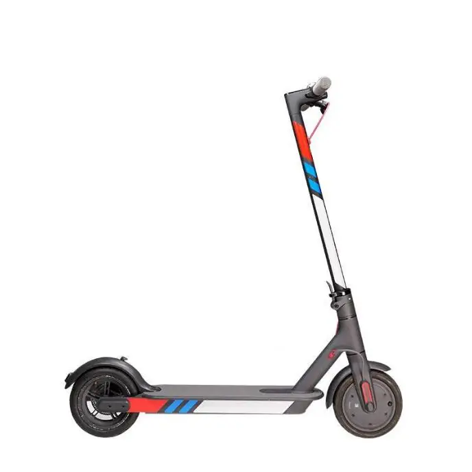 4 20 Colors High Quality Reflective Styling Stickers For M365 Electric Scooter Skateboard Accessories - Color: 4