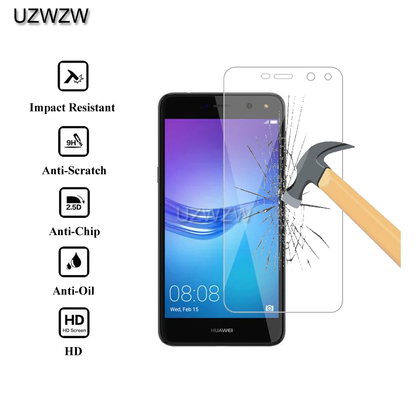 2.5D HD закаленное стекло для huawei Y6 5,0 дюймов Защитная пленка для экрана для huawei Y6 стекло