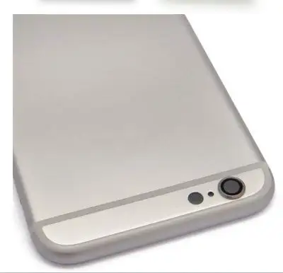 Мобильный телефон серебристый/белый металлический пустой корпус для iPhone 6g