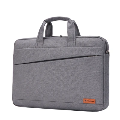Gray-13inch Kissyenia водонепроницаемый портфель для ноутбука для мужчин и женщин 13 14 15 дюймов Сумка для компьютера деловой чехол для ноутбука сумка на плечо KS1251 - Цвет: Gray-13inch
