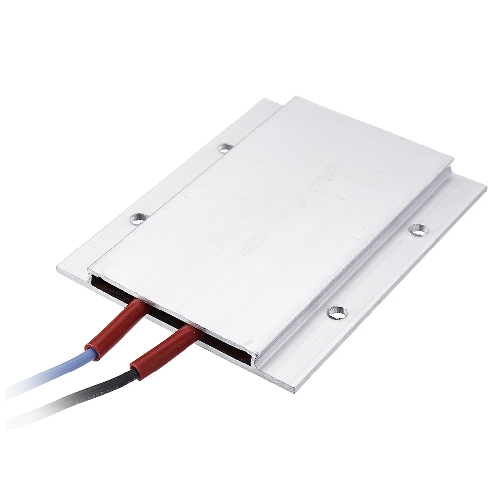 220V постоянный Температура Керамика Алюминий нагреватель PTC нагреватель 180 Вт 180 градусов PTC Нагревательный элемент со скорлупой 77*62 мм с наружной резьбой
