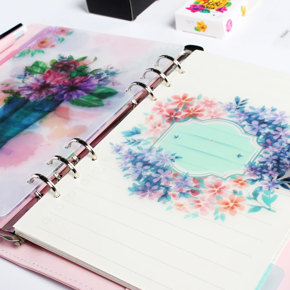 Новинка симпатичная оригинальная мультяшная Цветочная серия из ПВХ с 6