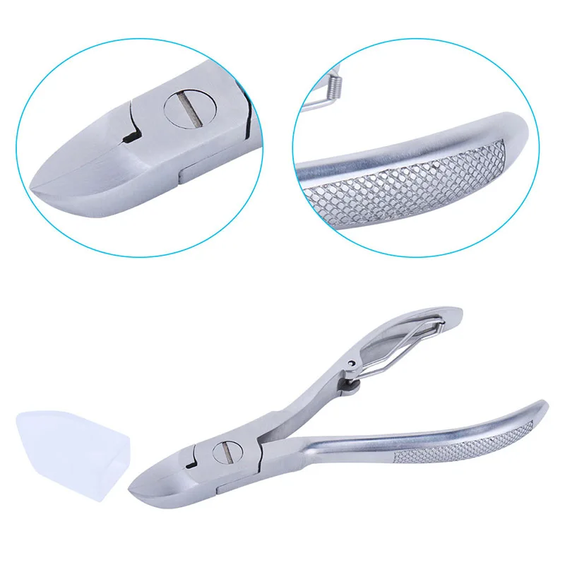 Hnm профессиональные ногтей ног Нержавеющая сталь Ножницы жесткий Типсы Нипер