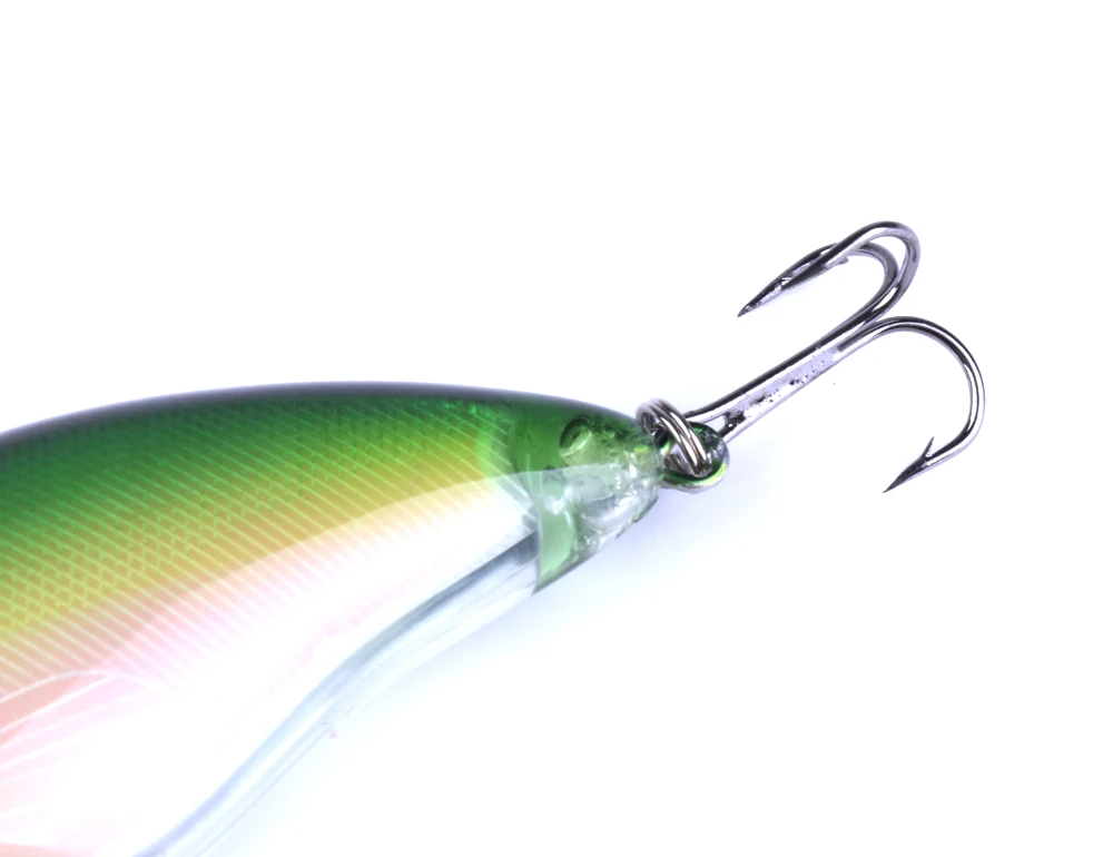 1Pcs CrankBait Fishing Lure 10cm 18g Swim Colorful Plastic Lifelike Artificial Bait Tackles hard floating | Спорт и развлечения