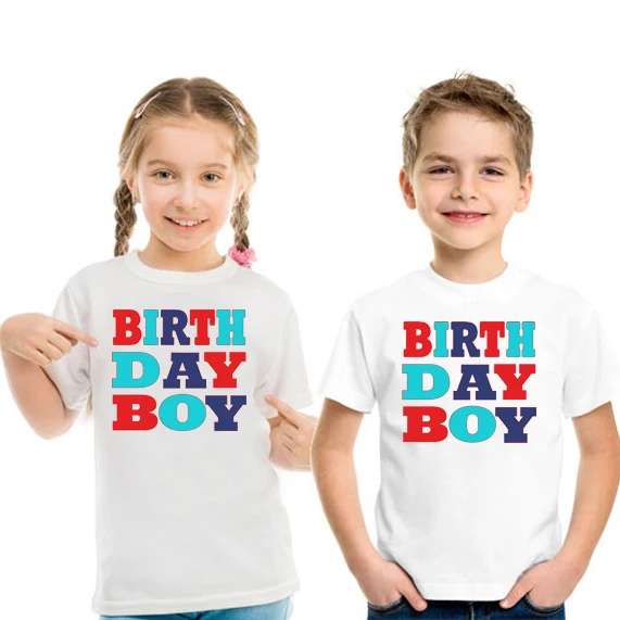 

DERMSPE 2019 New Kids Girls Boys Cute Cartoon Breathable Cotton Short Sleeve Clothes Children Simple Tops Kids Baby T-shirt