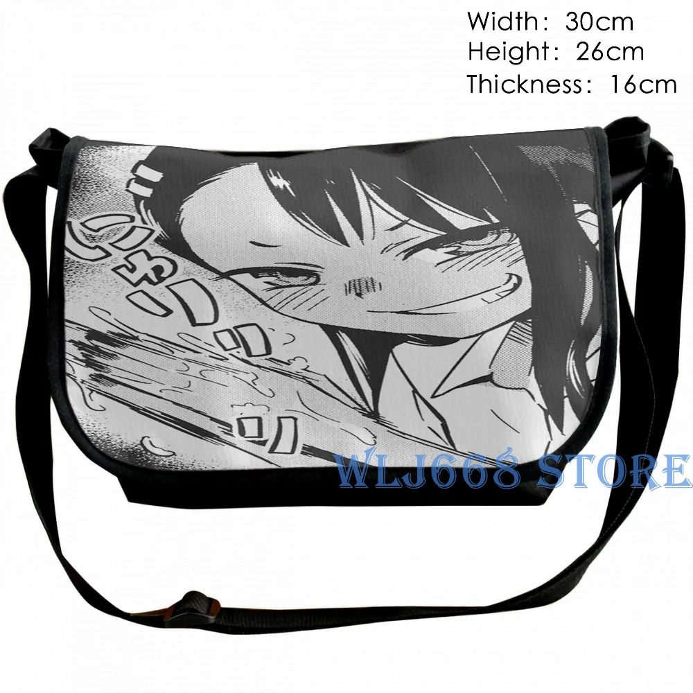 Забавные Наплечные сумки с графическим принтом для женщин Nagatoro моющие руки