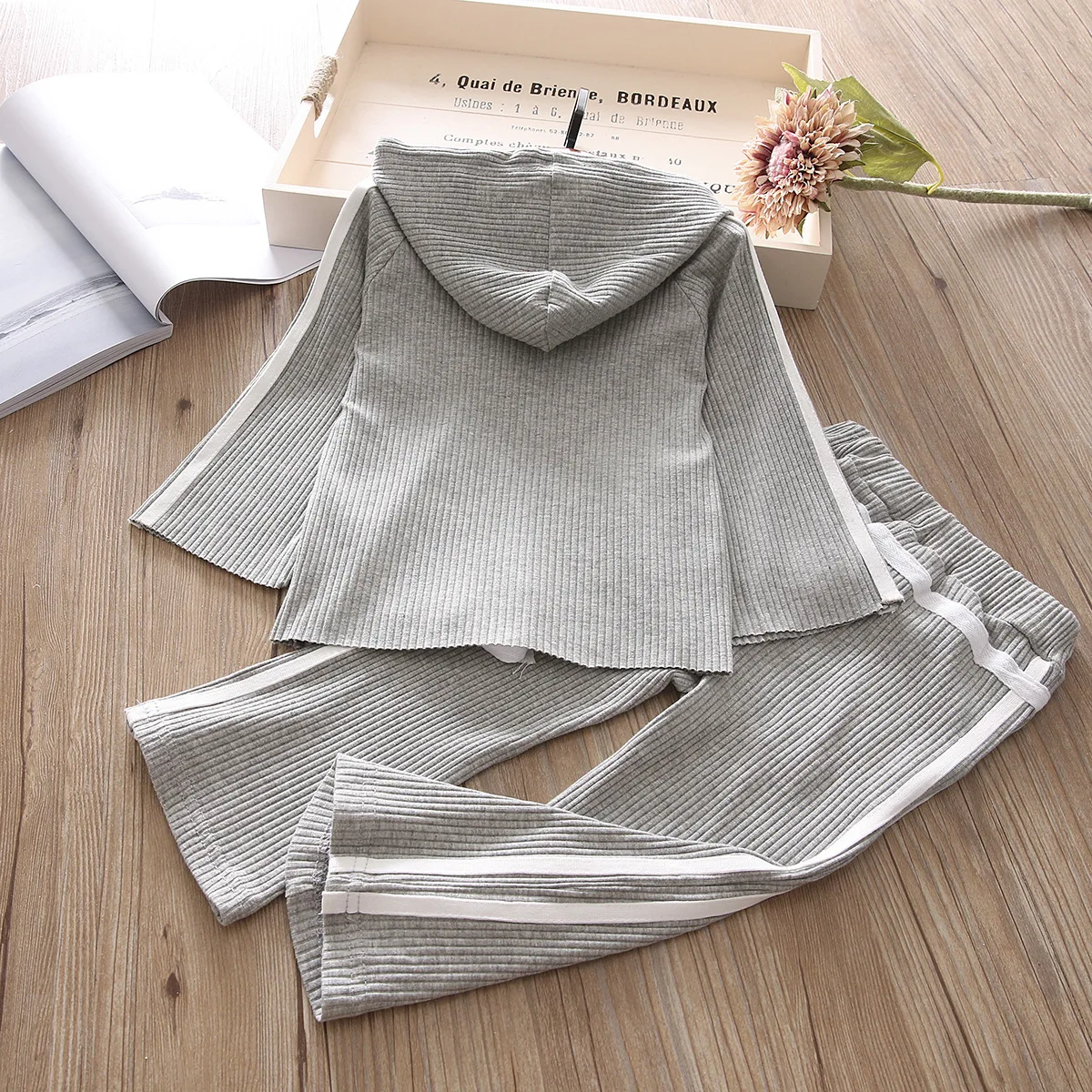 Детский весенний комплект Mihkalev для девочек комплекты одежды с длинным рукавом