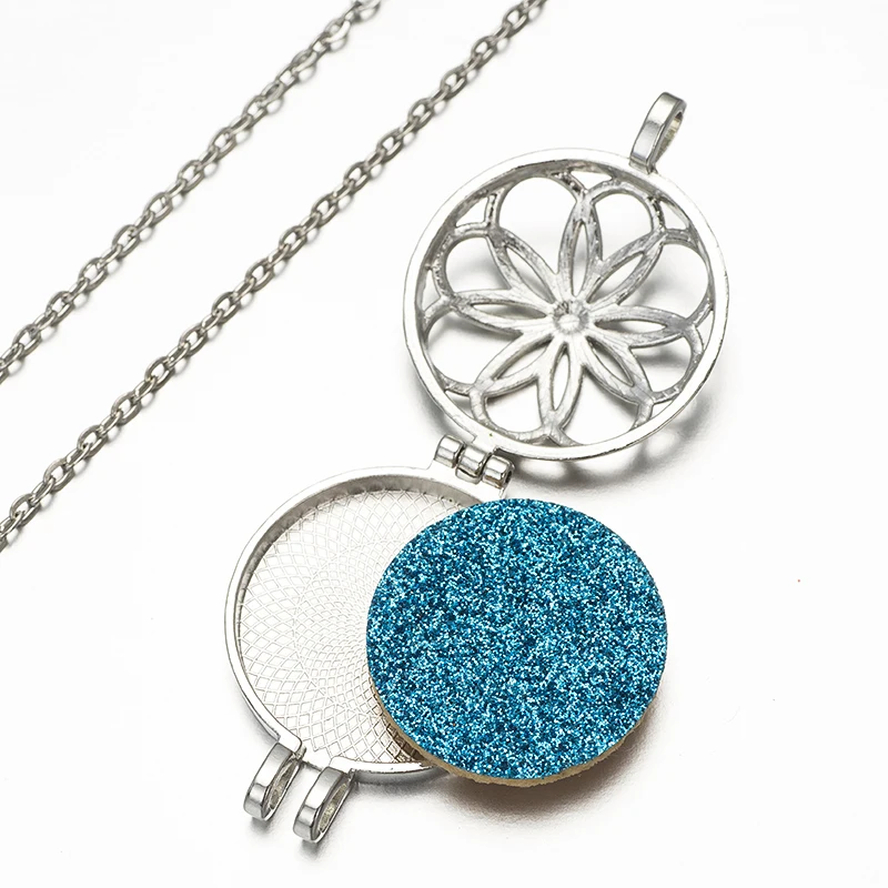 Арома ювелирные изделия с диффузором ожерелье старинные открытые антикварные