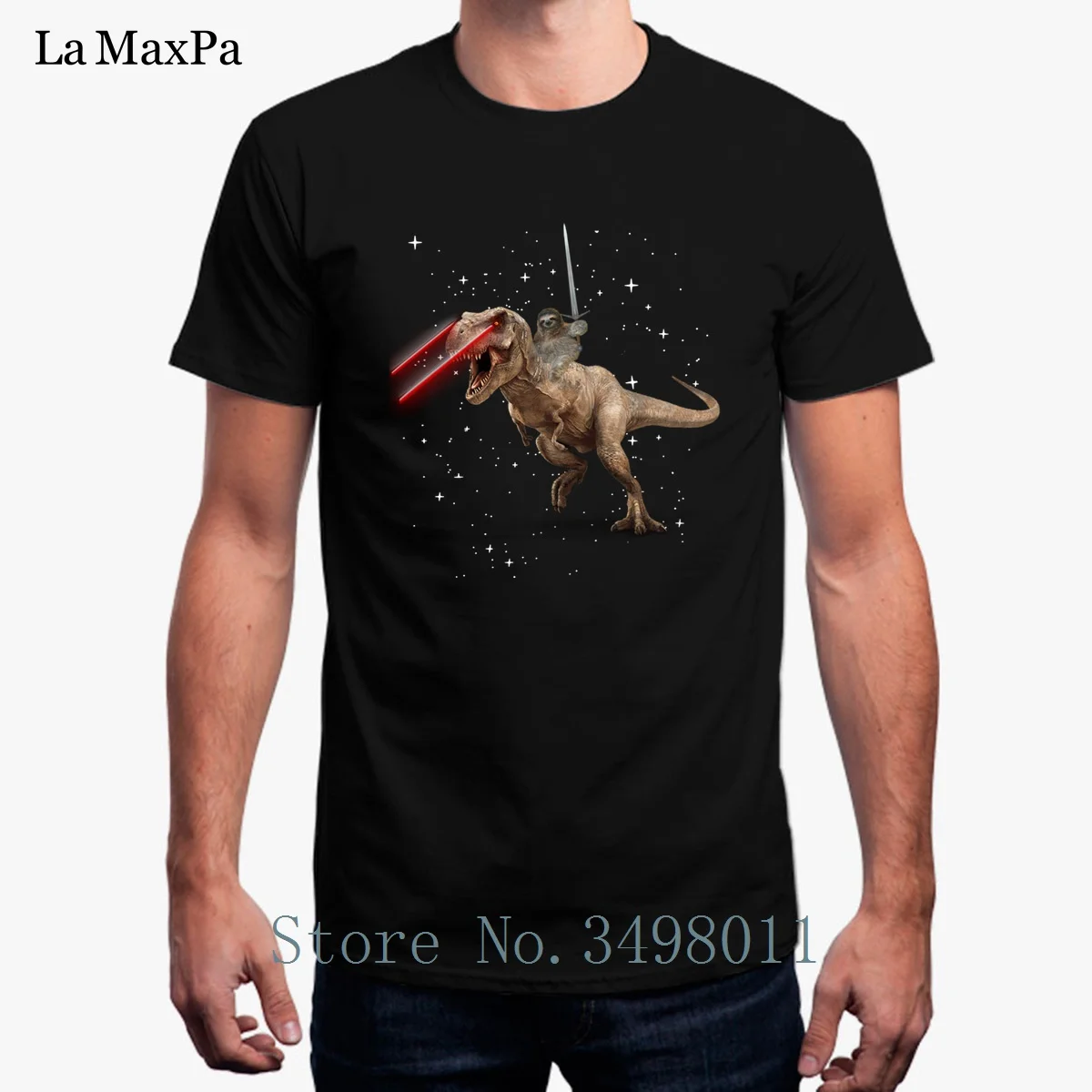 Мужская футболка с принтом лазером унисекс круглым воротником футболка|printed t shirt