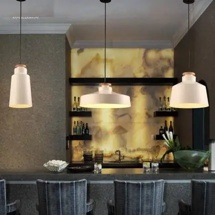 Железный подвесной светильник в стиле ретро Лофт винтажные промышленные