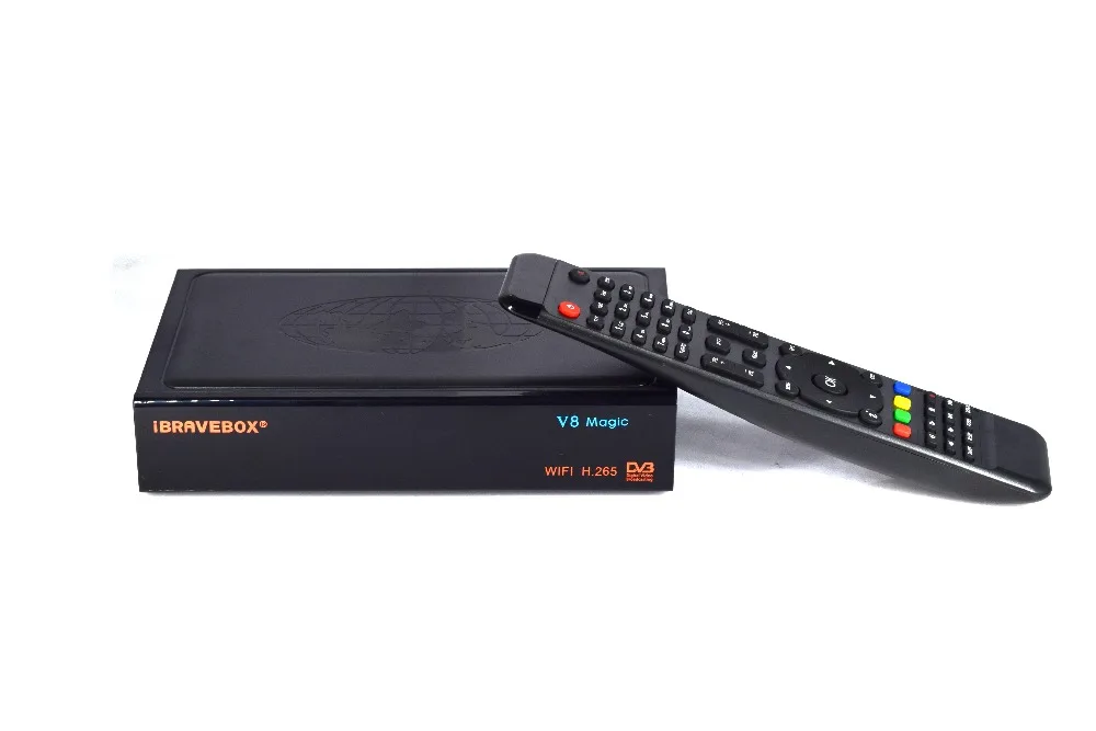 IBRAVEBOX V8 волшебный спутниковый ТВ приемник 1080P Full HD DVB-S2 Стандартный рецептор поддержка PowerVu, DRE& Biss ключ YouTube