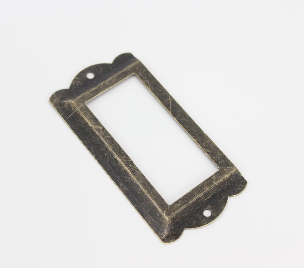 Альбом для скрапбукинга держатель карт антикварная железная рамка этикеток