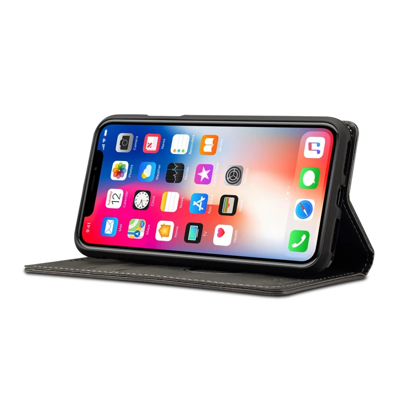 Чехол для телефона iPhone XS X 10 7 8 Plus чехол смешанных цветов из искусственной кожи