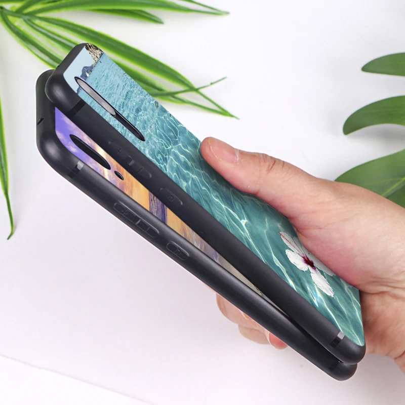 Летний Пляжный Мягкий силиконовый чехол для телефона huawei honor 9x pro 8x10 20 10 lite |