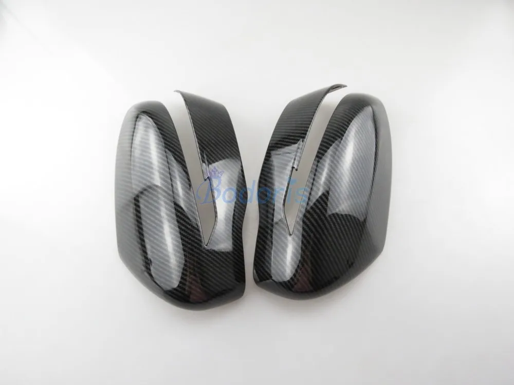 Автомобильное Зеркало из углеродного волокна Накладка заднего вида для Nissan Qashqai