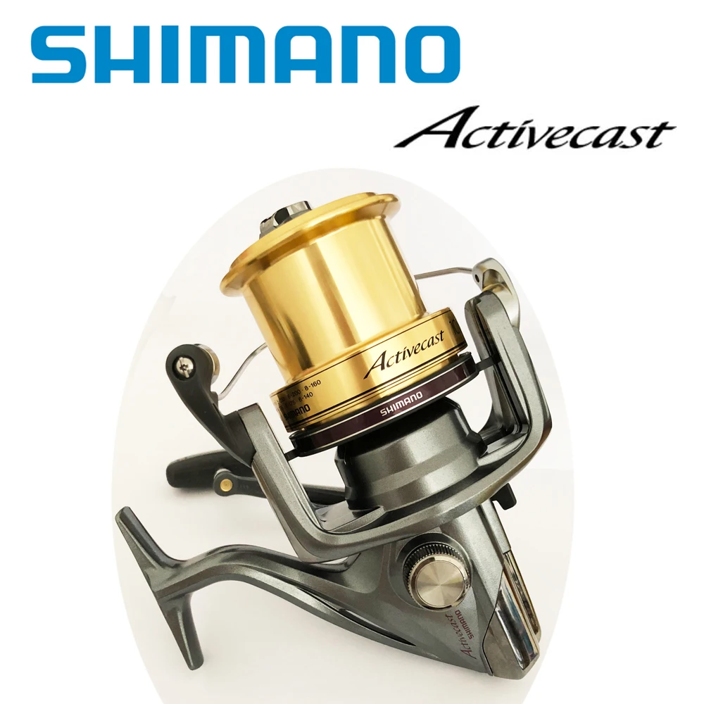 100% Оригинальный катушки SHIMANO activecast 1050/1060/1080/1100/1120 серии донной катушка для заброса