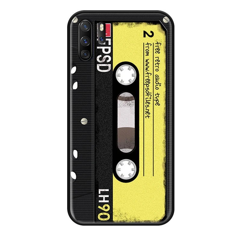 Retro color radio tape case FOR Huawei P30 PRO Relief cover embossed P30PRO | Мобильные телефоны и аксессуары