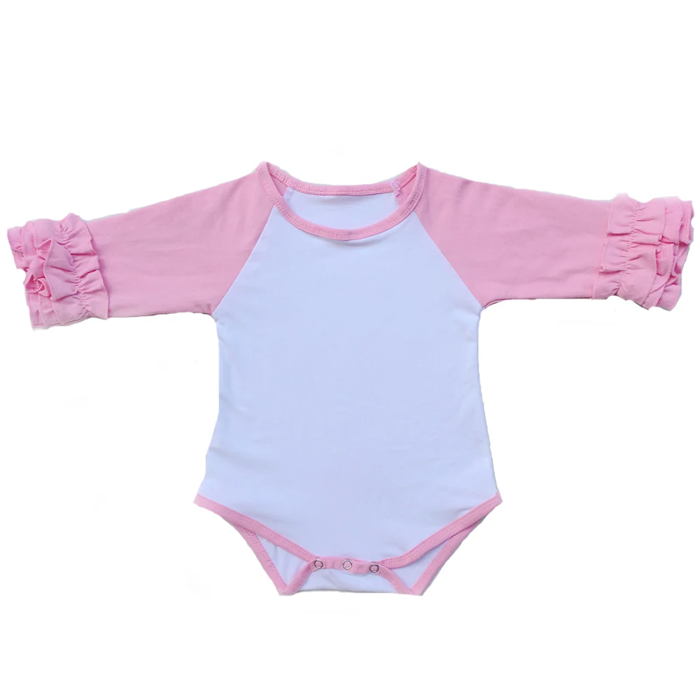 Детские комбинезоны вязаные реглан с оборками детские длинными рукавами