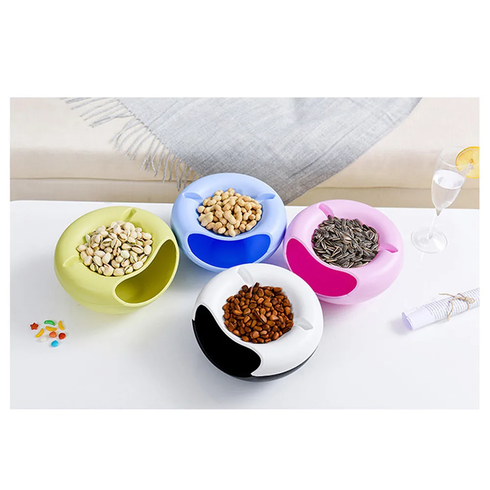 Dual Layers Food Storage Holder Seeds Nuts Dry Fruits Box Grade Plastic Container | Дом и сад