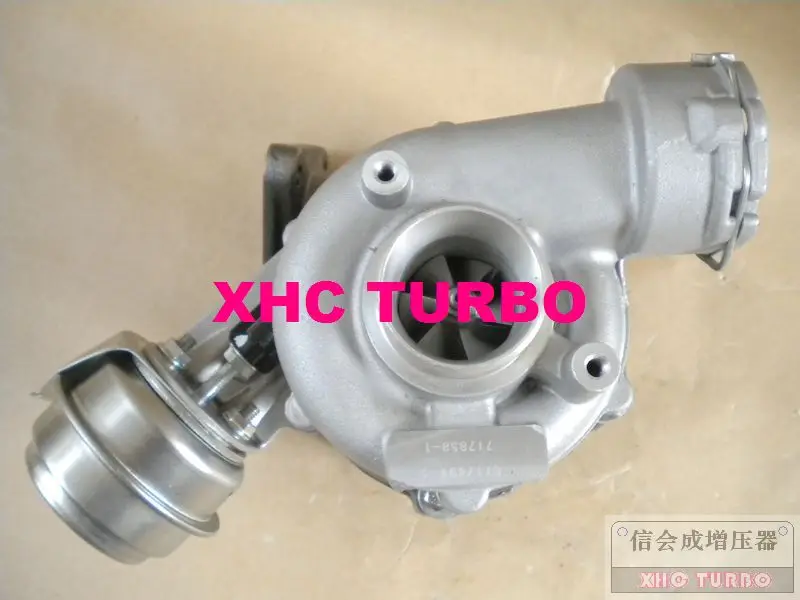 Новый турбокомпрессор 717858 038147702G/E/J/N для AUDI A4 A6 VW Passat Skoda Superb I AFV/AWX/AVF/BPW/BGW 1.9TDI 2.0TDI 00