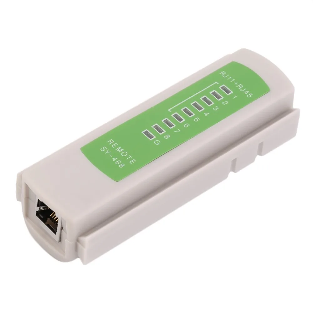 Профессиональный RJ45 RJ11 RJ12 CAT5 UTP сетевой LAN USB кабель тест er детектор дистанционного тестирования Инструменты сетевой инструмент