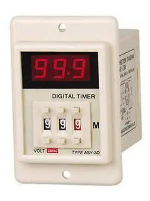 

AC 110V Power ON Delay Timer Time Relay 1-999 Minute