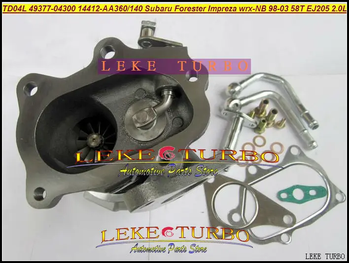 Бесплатная доставка турборемонтный комплект TD04L 49377-04300 14412-AA360 AA140