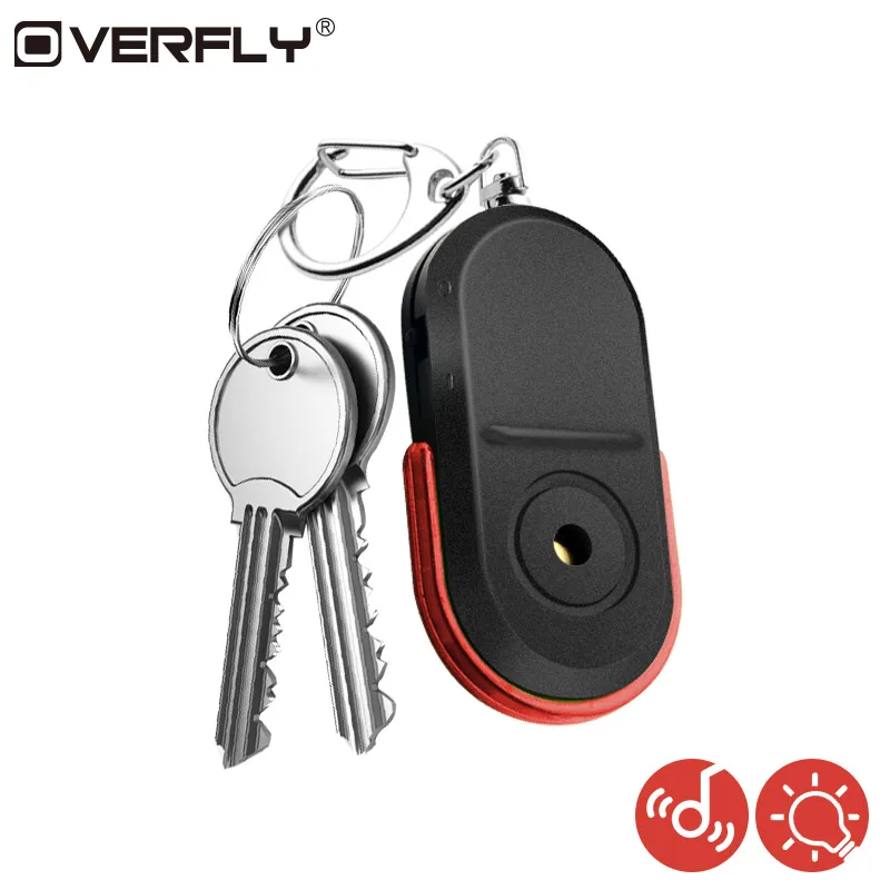 Overfly Shout беспроводной анти потерянный сигнальный свисток Звук брелок для поиска