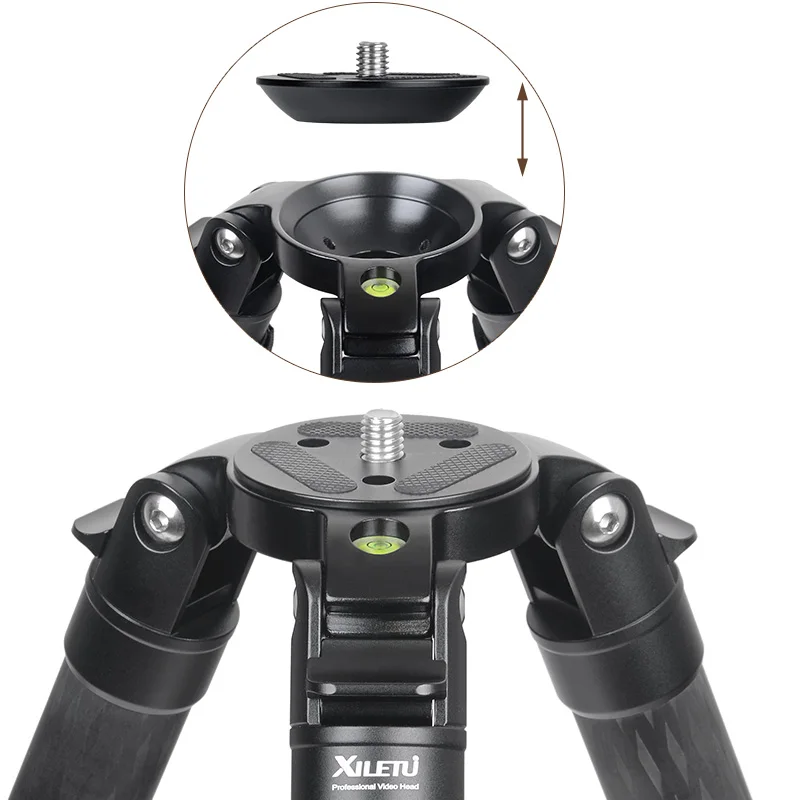 XILETU XLS 324C professional стабильный штатив из углеволокна сумка для Canon sony Nikon зеркальные