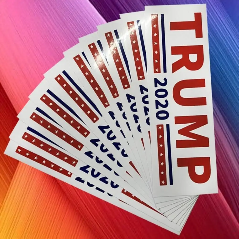 10 шт. наклейка на бампер Дональд Трамп для президента 2020 года Keep Make America отличная