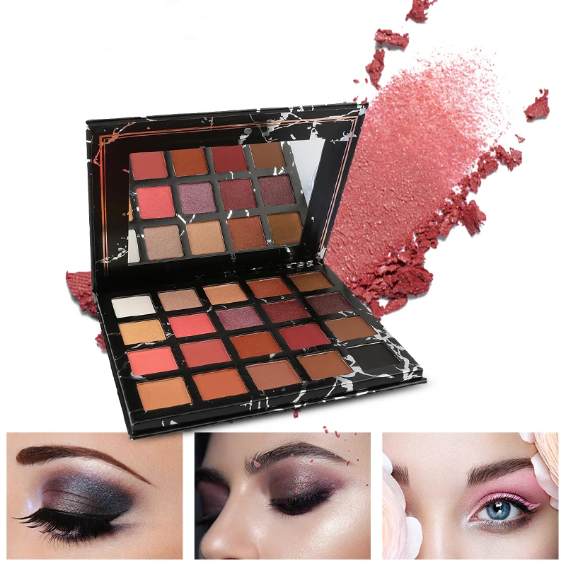 High quality diamond eye shadow glitter 20 colors palette |