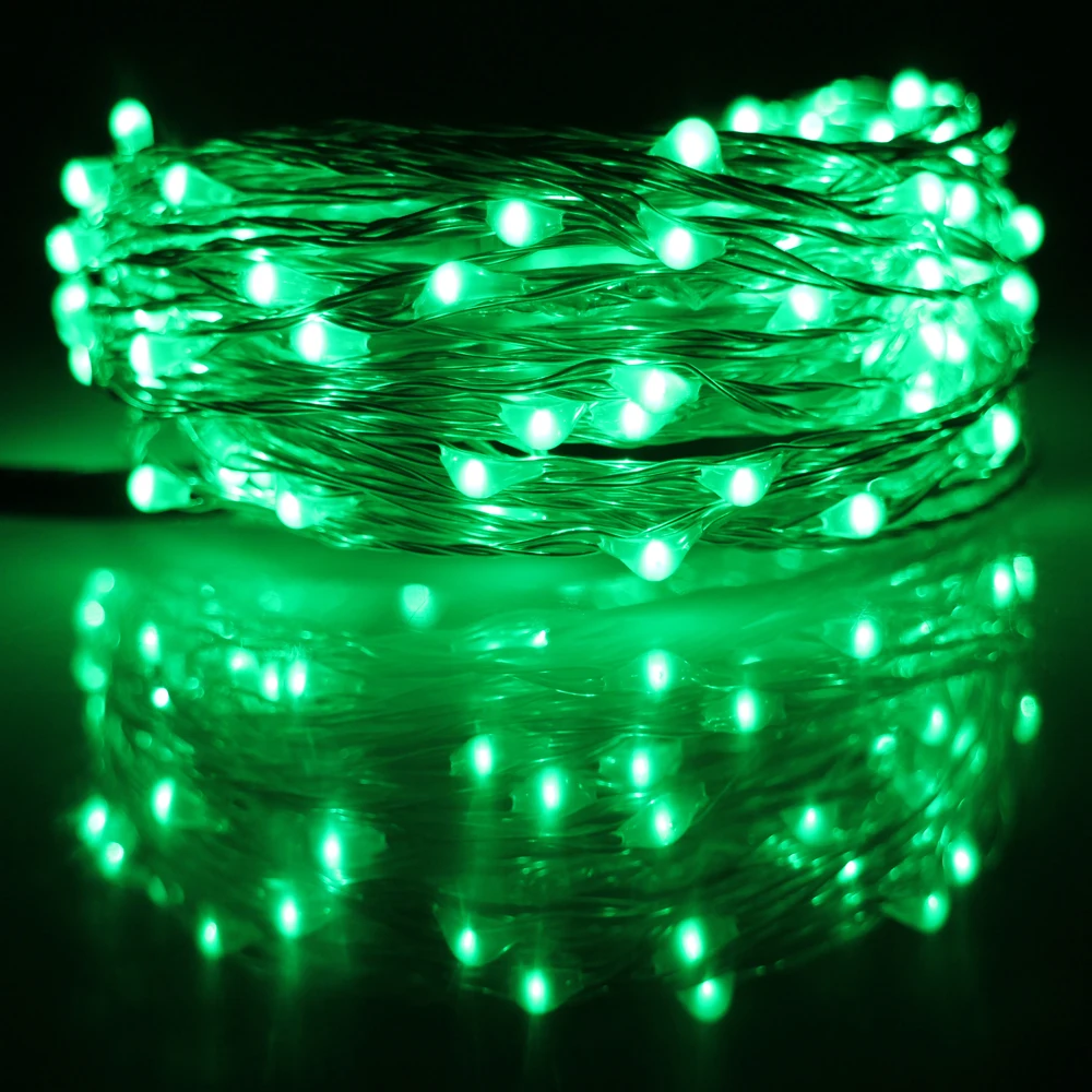 100LED 33Ft 10 м светодиодные гирлянды Dec Рождественская вечеринка на Хэллоуин