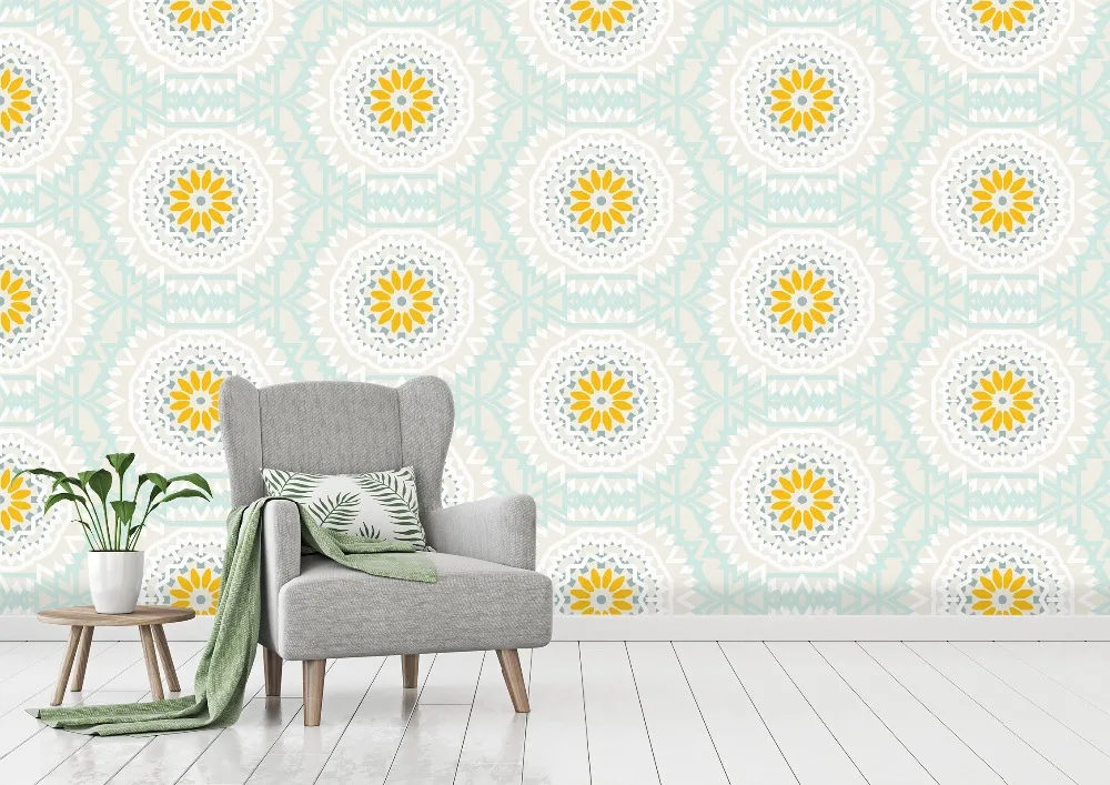 

[Self-Adhesive] 3D Bloom Fashion Floral 33 Wall Paper mural Wall Print Decal Wall Murals