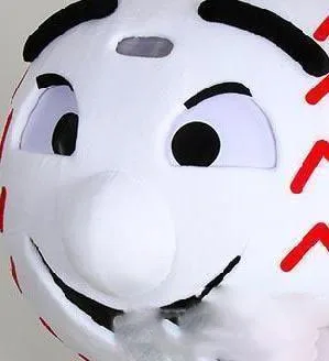 

Hot sale new Baseball Sport Team Cheerleading School Mascot Costume Adult Size