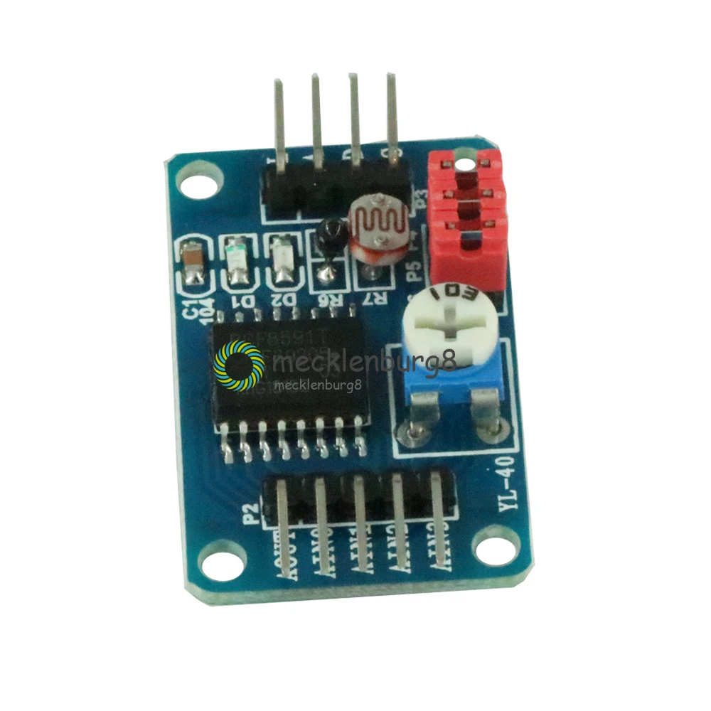 PCF8591 AD/DA преобразование цифрового/цифрового в аналоговый модуль преобразователя