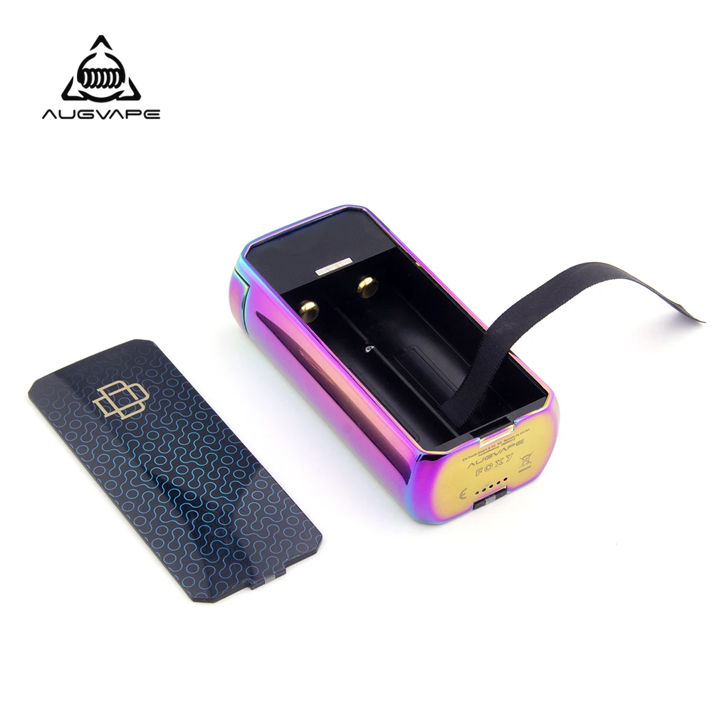 Augvape Druga Foxy Box Mod быстроразъемный патент 150 Вт 18650 аккумулятор VW OLED дисплей