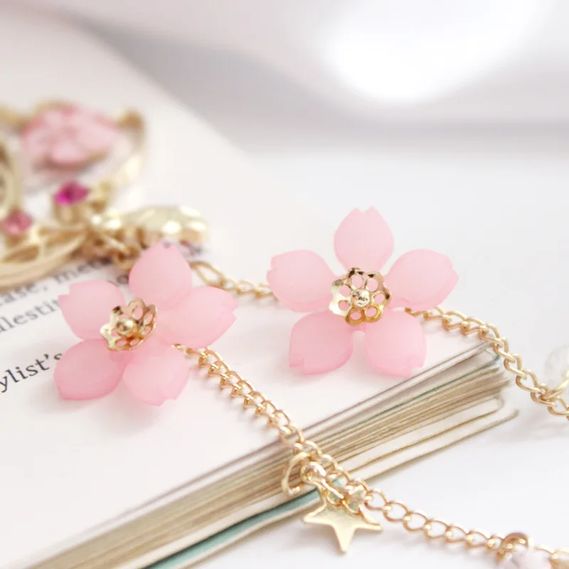 Аниме cardcaptor sakura Kanzashi заколка для волос Аксессуары милый подарок