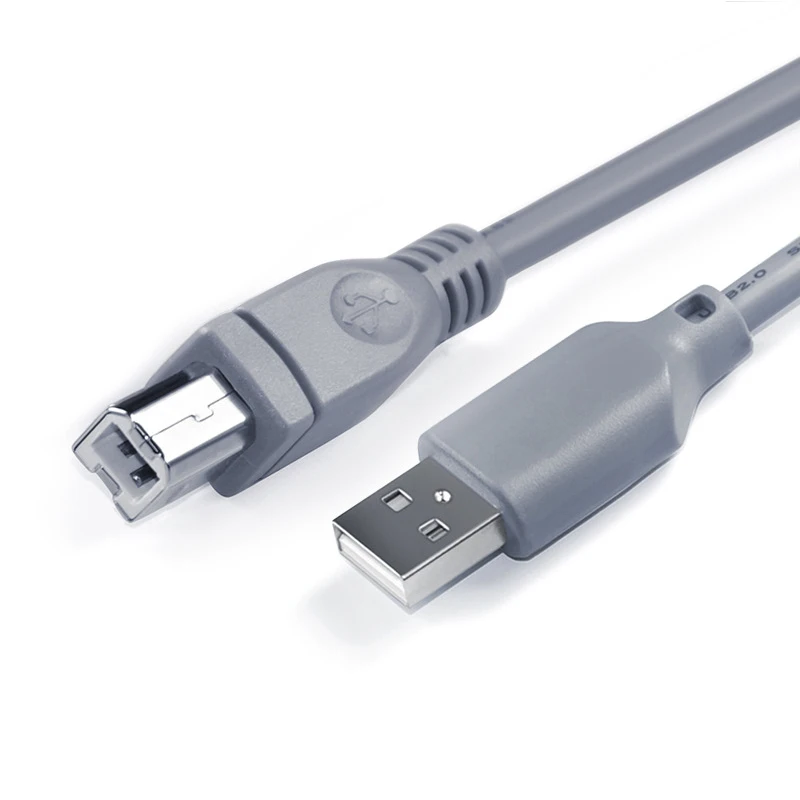 Высокоскоростной usb кабель для принтера удлинитель передачи данных USB A папа к B