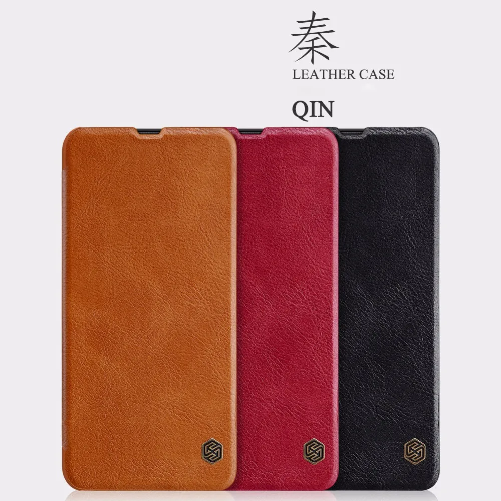 

Leather case for Samsung Galaxy A21S A71 A51 5G A31 A21 A11 A70S A40 A60 Nillkin QIN Protective flip Cover wallet