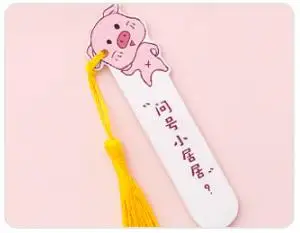 Ruler 1pcs Pig Rulers Cute Stationery Sewing Ruler Wooden Set of Drafting Rules Student Cute Design Rulers Kawaii School Supplies - Цвет: Ruler