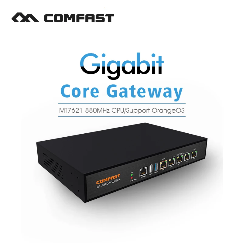 880 МГц ядро полный гигабитный шлюз COMFAST CF-AC100 контроллер шлюза переменного тока
