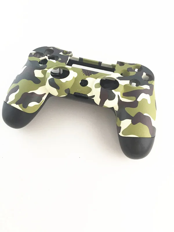 PS4 полный корпус контроллер оболочки чехол Mod комплект кнопок для Playstation 4 Dualshock 4 PS 4 V1 Замена камуфляж зеленый