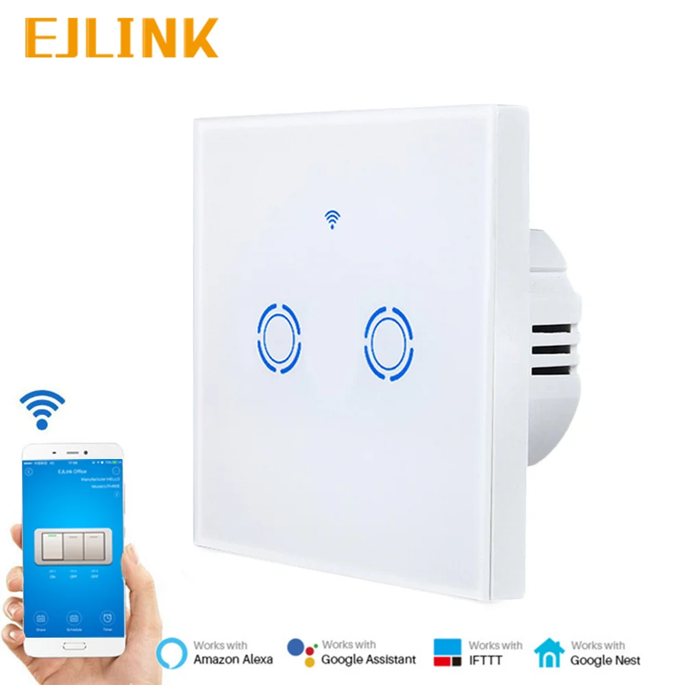 Wifi переключатель EJLINK Умный домашний выключатель света Ewelink приложение